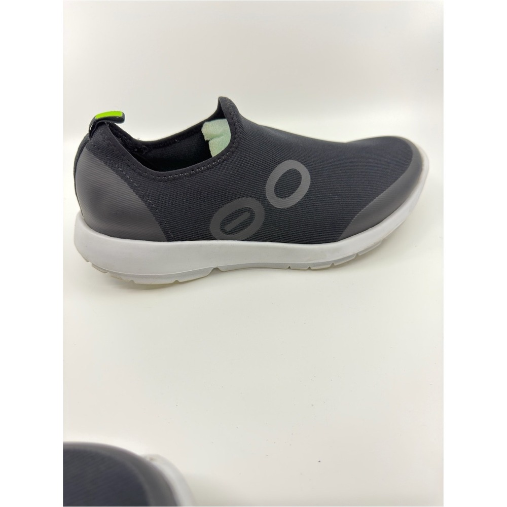 OOFOS OOmg Low Shoe Women Size 10 Black Recovery Slip On Sneaker - Picture 4 of 11